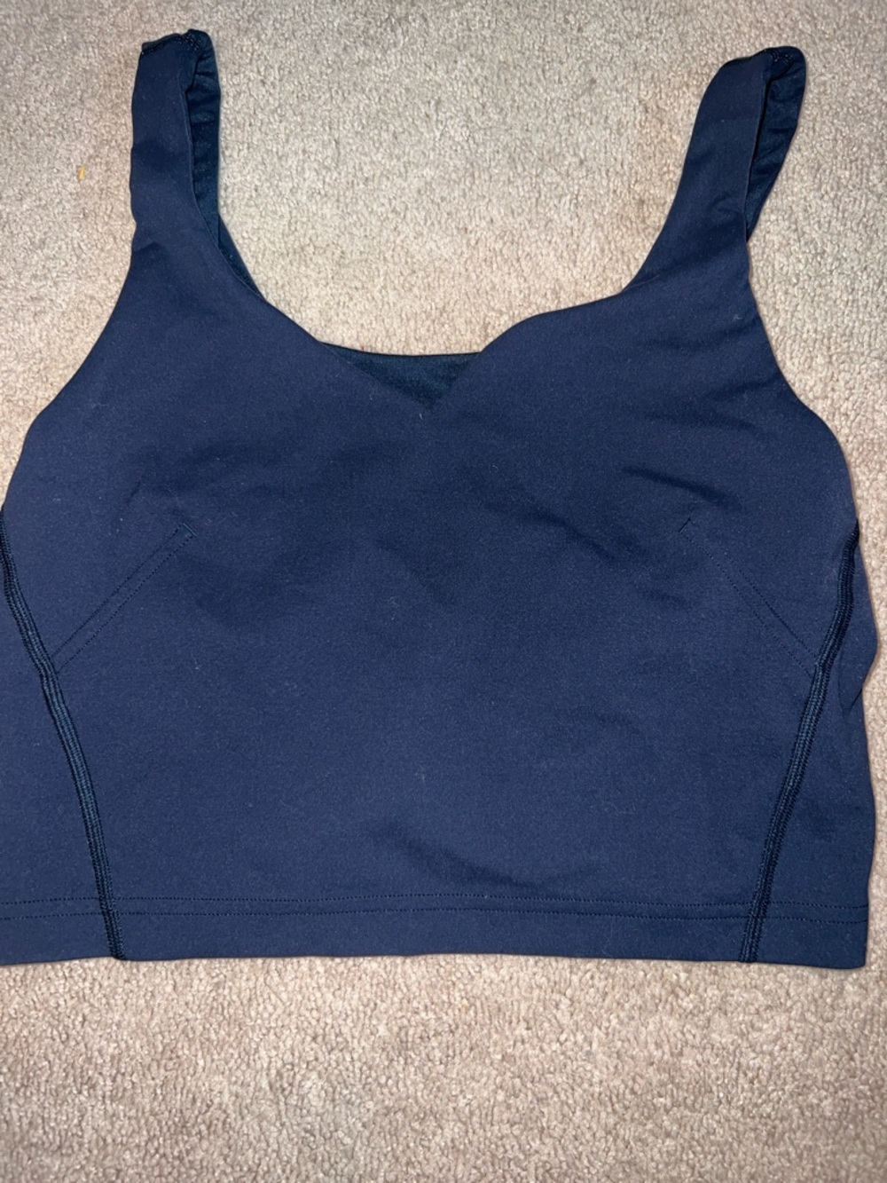 lululemon athletica Navy Blue Wireless Sports Bralette